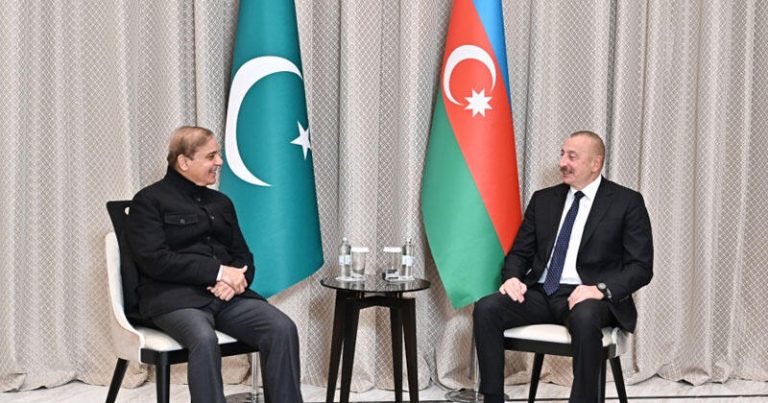 İlham Əliyev Astanada Pakistanın Baş naziri ilə görüşdü – VİDEO – FOTO