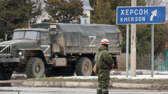 Xerson vilayətinin qondarma rus “hakimiyyəti” Krıma qaçmağa hazırlaşır
