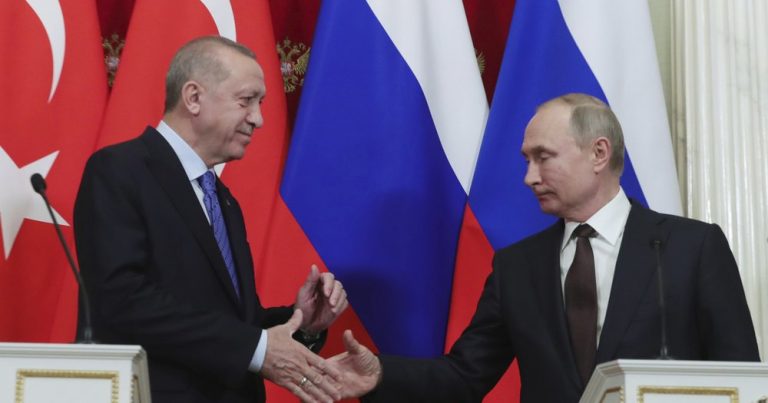 Vladimir Putin: Rəcəb Tayyib Ərdoğanla bir çox prinsipial razılaşmalar əldə etmişik