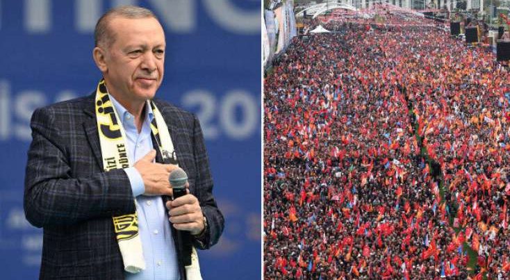 Ankarada böyük mitinq keçirildi: “Bütün xain planlar və Türkiyəyə qarşı çevrilən siyasi ssenarilərə baxmayaraq…”