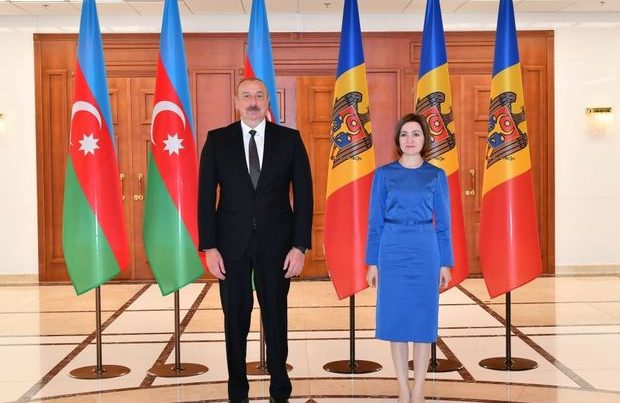 İlham Əliyev Kişineuda Moldova prezidenti Maya Sandu ilə görüşüb – YENİLƏNİB + FOTO