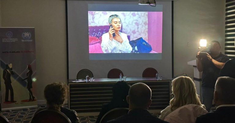 İnsan alverinə həsr olunan “saxta elanlara aldanma” adlı film təqdim olundu (FOTO/VİDEO)