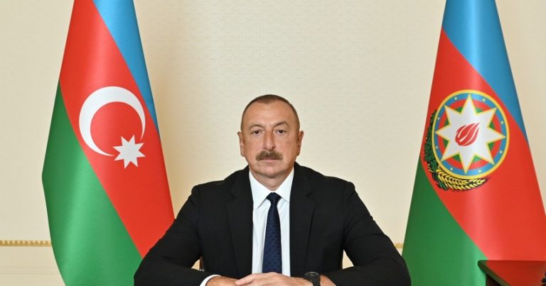 İlham Əliyev: “Ermənistan və qondarma separatist rejim Ağdam-Xankəndi yolunun açılmasına qərəzli şəkildə imkan vermir”