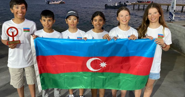 Bodrum Beynəlxalq Optimist Yarışlarında Azərbaycan komandası üçüncü yeri tutub