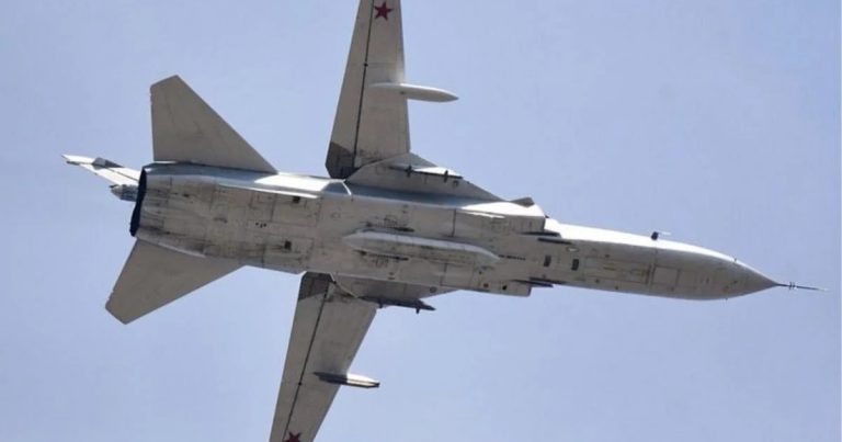 Ukrayna zenitçiləri Rusiyaya məxsus “Su-24M” bombardmançı təyyarəsini məhv ediblər