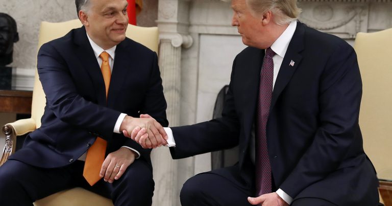 Bu gün dünyada sülhün bir adı var – Donald Tramp – Macarıstanın baş naziri Viktor Orban