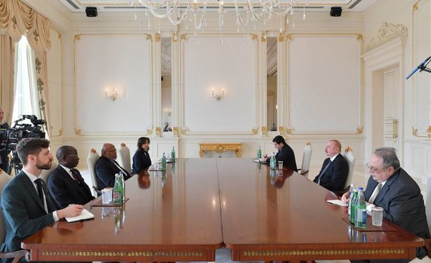 İlham Əliyev BMT-nin Baş Assambleyasının 78-ci sessiyasının prezidenti Dennis Fransisi qəbul edib