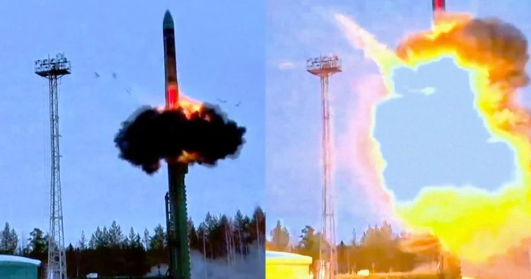 Rusiya nüvə başlığı daşıyan qitələrarası ballistik raketin sınaq buraxılışını həyata keçiriblər