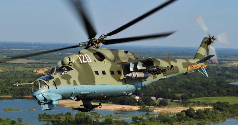 Abxaziyada “Mi-24” helikopteri qəzaya uğradı