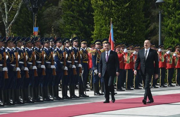 Qırğızıstan Prezidenti Sadır Japarovun rəsmi qarşılanma mərasimi olub – VİDEO