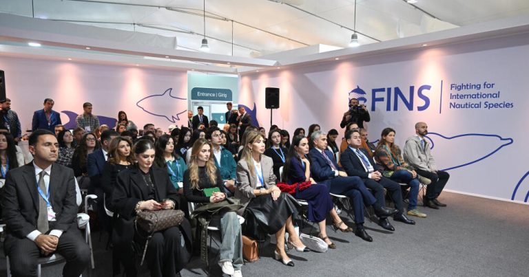 Leyla Əliyeva “Seaspiracy” sənədli filminin nümayişində iştirak edib – FOTO