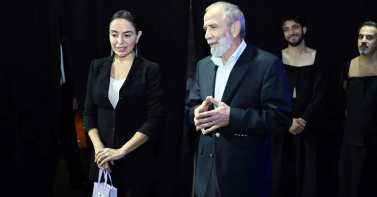 Leyla Əliyeva, İordaniya şahzadəsi və ICCROM-un baş direktoru “Manqurt” tamaşasını izləyiblər