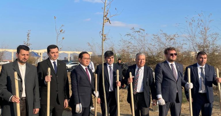 Aktauda “Azərbaycan – Qazax xalqlarının Dostluq Xiyabanı”nın açılış mərasimi keçirilib