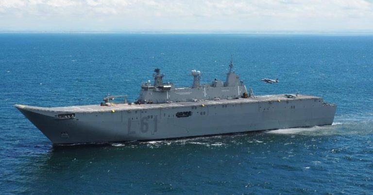 Çin yeni nəsil universal desant gəmisinin (UDC) suya buraxılış mərasimini keçirib