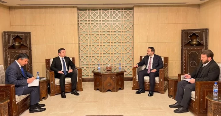 Azərbaycan xarici işlər nazirinin müavini Suriyaya səfər edib