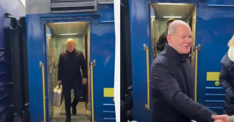 Almaniya kansleri Olaf Şolz Kiyevə gəlib