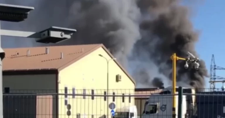 Ermənistan-Gürcüstan sərhədində güclü yanğın