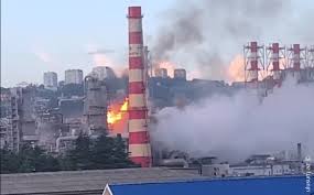 Rusiyanın Krasnodar vilayətində neft emalı zavodu yenidən vuruldu