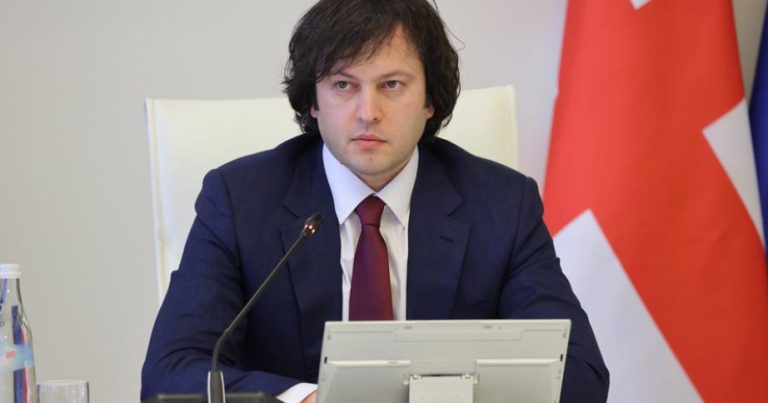 İrakli Kobaxidze Gürcüstanın anti-Rusiya məhdudiyyətlərinə qoşulmamasından danışdı