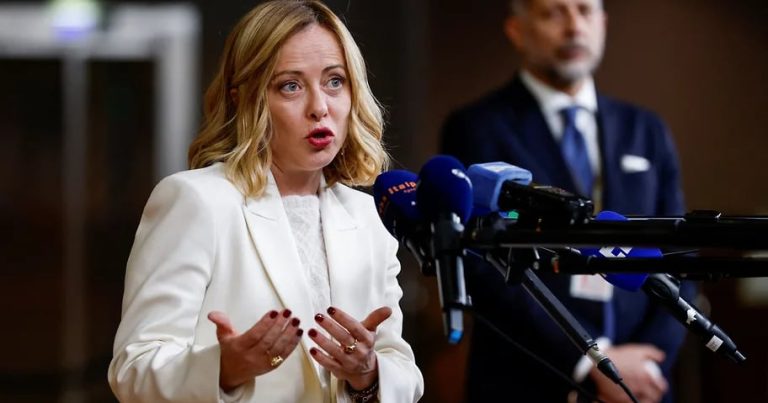 Giorgia Meloni NATO Nizamnaməsinin 5-ci maddəsinin Ukraynaya da şamil edilməsini təklif edib