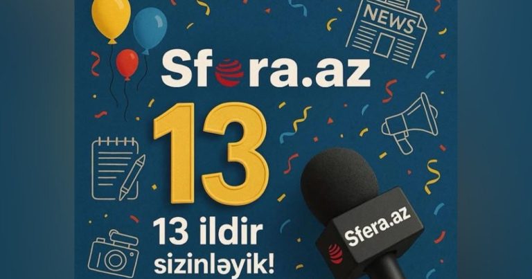 Sfera.az 13 yaşında