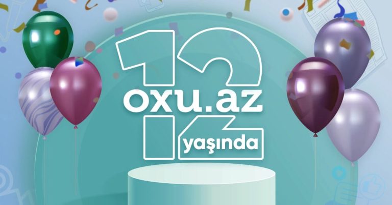 Oxu.az 12 yaşını qeyd edir