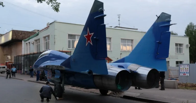 İrəvanda Rusiya qırıcısı hasara çırpılıb