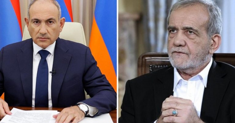 İrəvanda Paşinyanın Pezeşkianla görüşü başlayıb