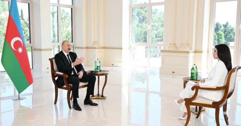 Azərbaycan Prezidenti İlham Əliyev “Əl-Ərəbiyyə” telekanalına müsahibə verib