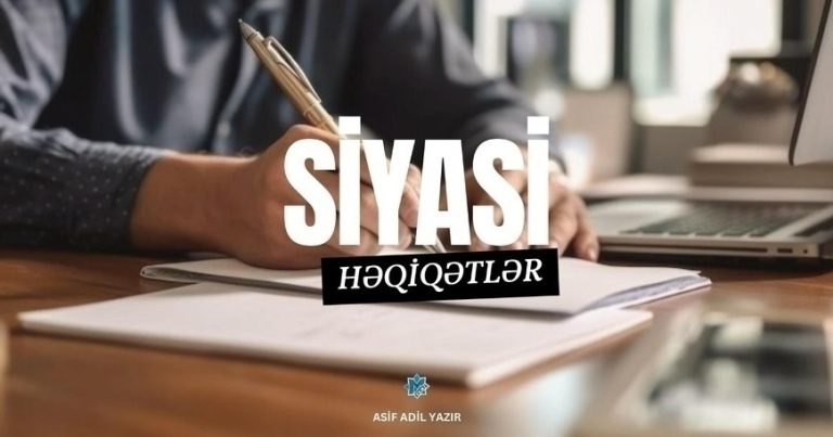 Radikal düşərgənin bitməyən paxıllığı və manipulyasiya sevdası