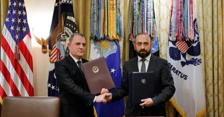 XİN Azərbaycan və Ermənistan arasında paraflanmış sülh sazişinin mətnini yayıb