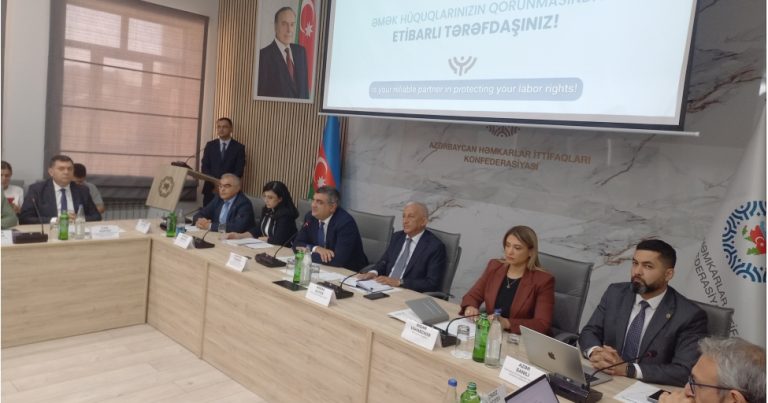 Azərbaycan Həmkarlar İttifaqları Konfederasiyasının 2025-2027-ci illər üzrə inkişaf strategiyası təsdiq edilib
