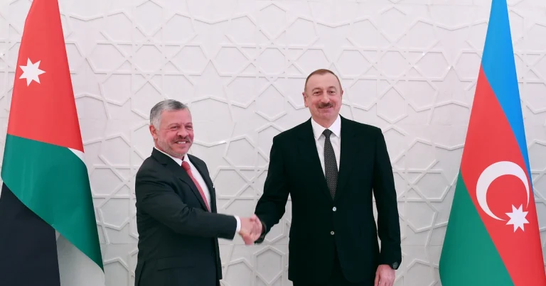 İordaniya kralı Prezident İlham Əliyevə zəng edib
