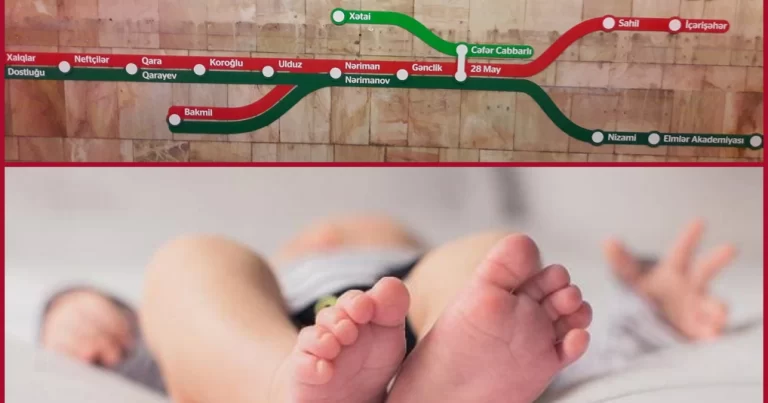 Metronun “20 Yanvar” stansiyasında doğulan körpəyə XÜSUSİ HƏDİYYƏ olacaq