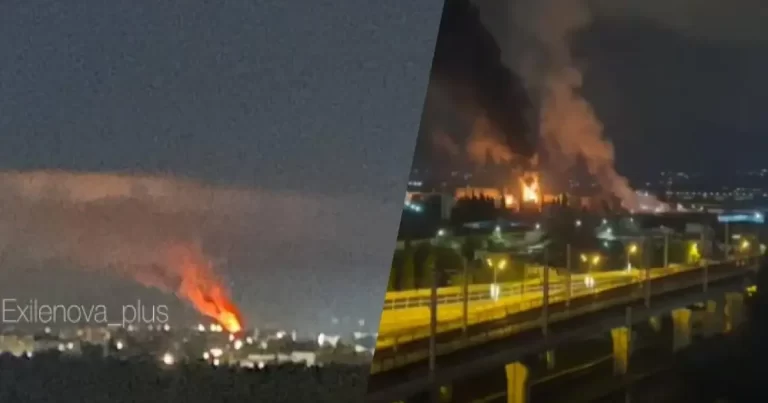 Ukrayna ordusu Soçidəki neft bazasını vurub