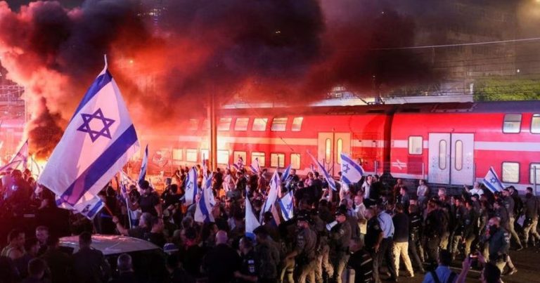 İsraildə milyonluq etiraz: hökumətdən Qəzza müharibəsinə son qoymaq tələb olunur