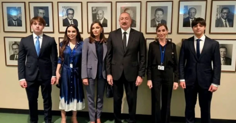 Leyla Əliyeva Nyu-Yorkdan paylaşım etdi