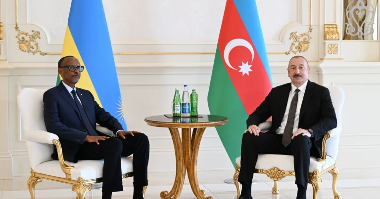 İlham Əliyevin Ruanda prezidenti ilə təkbətək görüşü olub