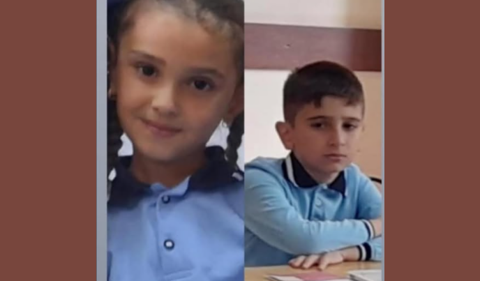 Bugün qəzada ölən bacı-qardaşın FOTOsu