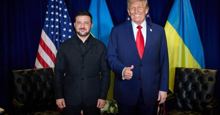 Zelenski: Tramp Ukraynanın qələbəsini istəyir