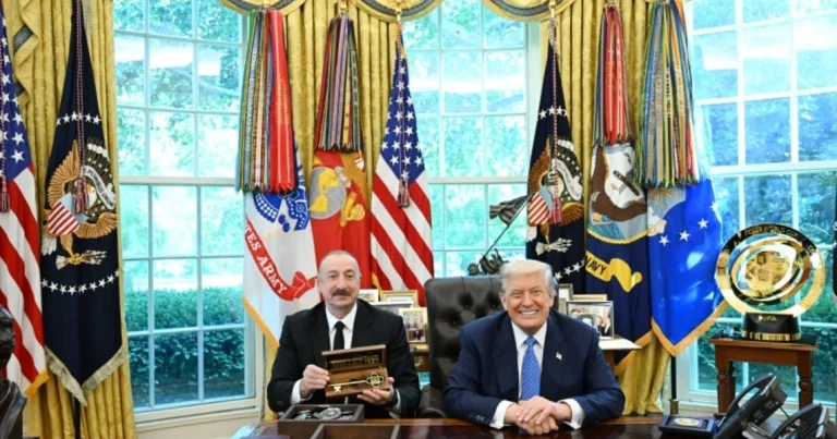İlham Əliyev Donald Trampa təşəkkür etdi