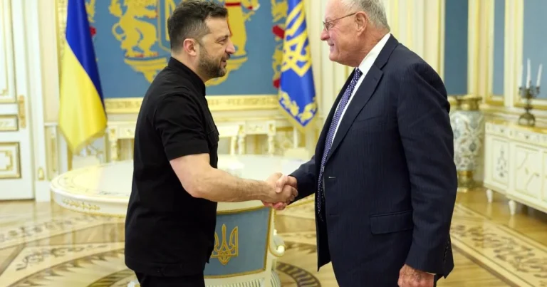 Zelenski ABŞ-ın xüsusi nümayəndəsi ilə görüşün təfərrüatlarını açıqladı