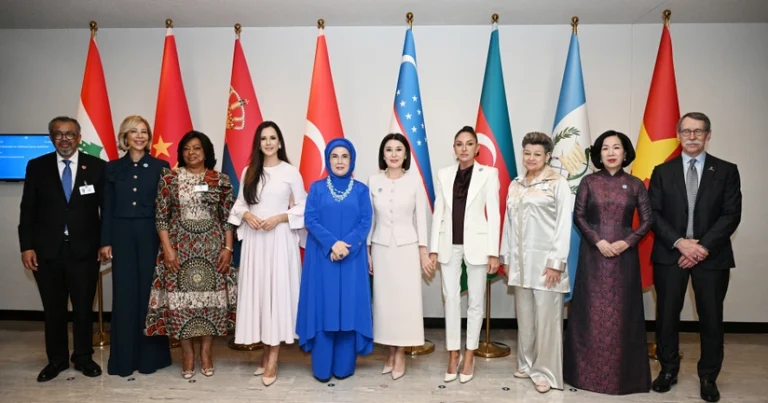 Birinci xanım Mehriban Əliyeva BMT Baş Assambleyası çərçivəsində xüsusi sessiyada iştirak edib