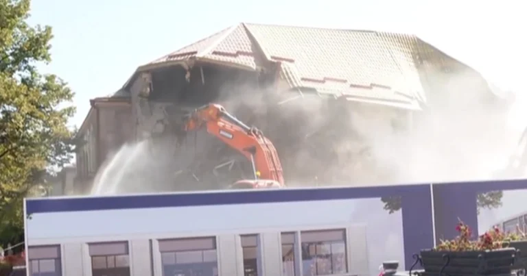 Xankəndidə separatçıların “SİMVOL”U olan tikili SÖKÜLDÜ