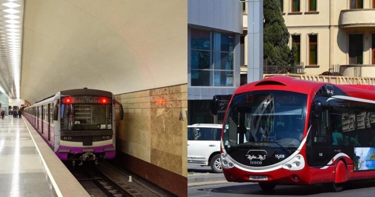 Metro və avtobus ödənişləri ilə bağlı mühüm xəbər – İlin sonuna qədər…