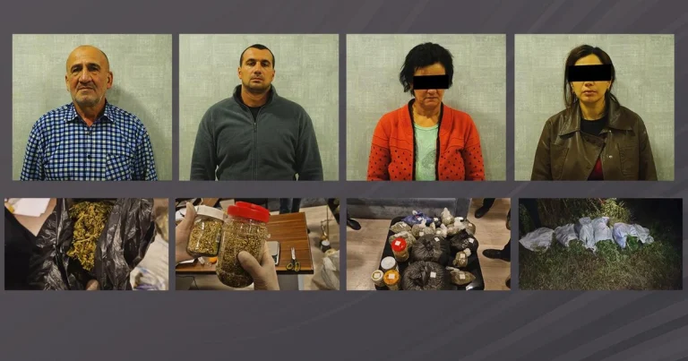 Oğuz polisindən ƏMƏLİYYAT: Narkotik satan ata, ana, oğul və gəlin SAXLANILDILAR