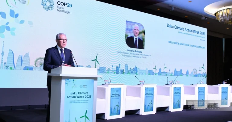 COP29-un nəticələri əsasında Bakı xəritəsi hazırlanır