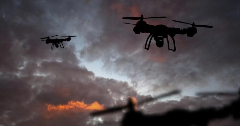 Almaniyanın şimalında naməlum dronlar qeydə alınıb