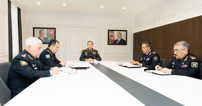 Daxili İşlər Nazirliyində əməliyyat müşavirəsi keçirildi – Foto