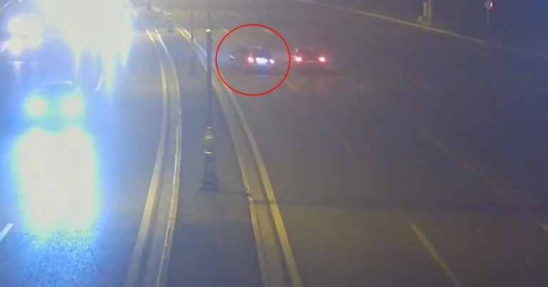 Manevretmə qaydalarını pozan sürücü avtomobili aşırdı – ANBAAN VİDEO